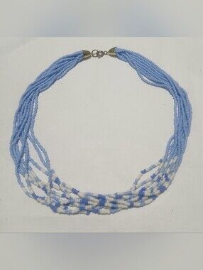 Multi-Strand Seed Bead Necklace